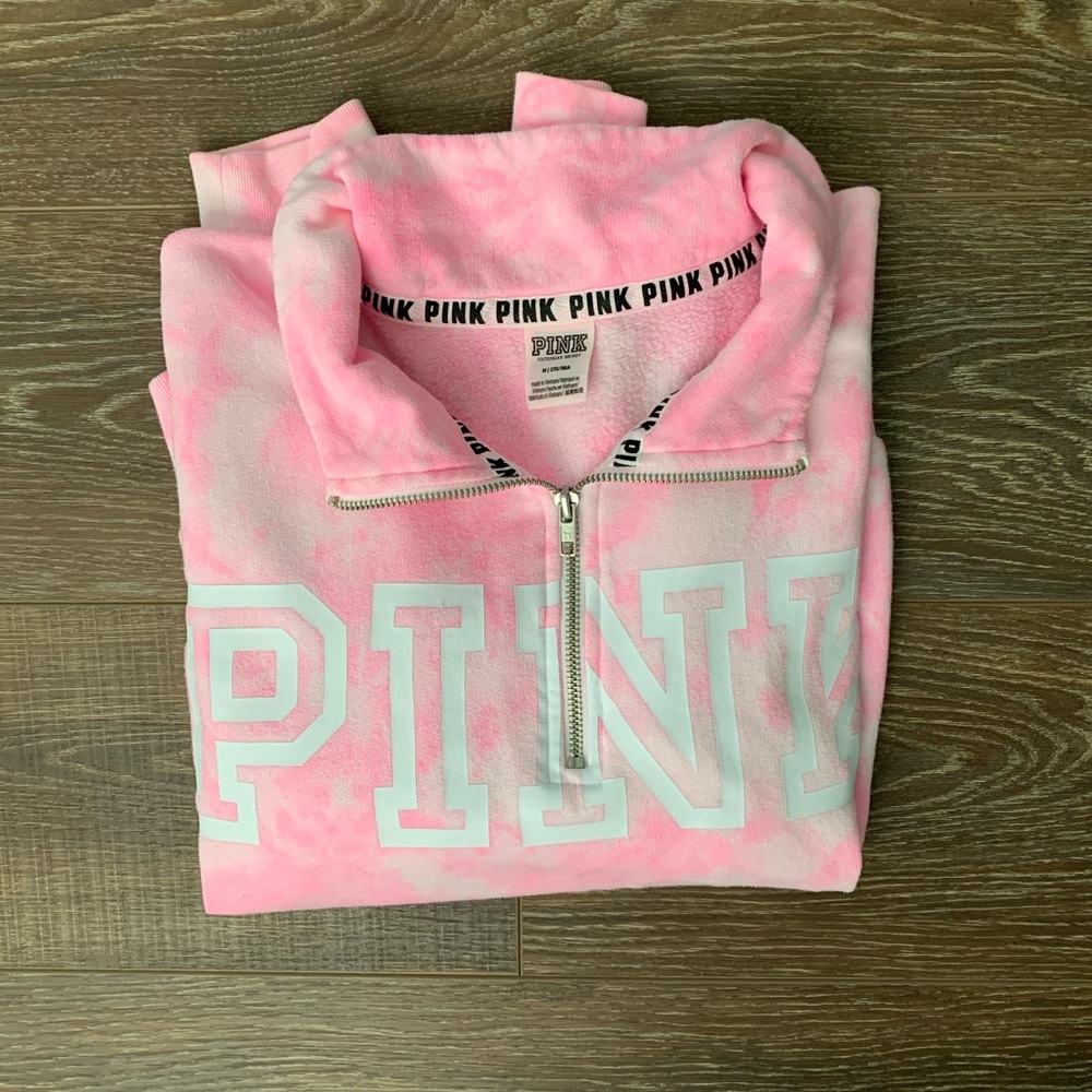 Victoria Secret Pink Quarter ZIP Pull Over